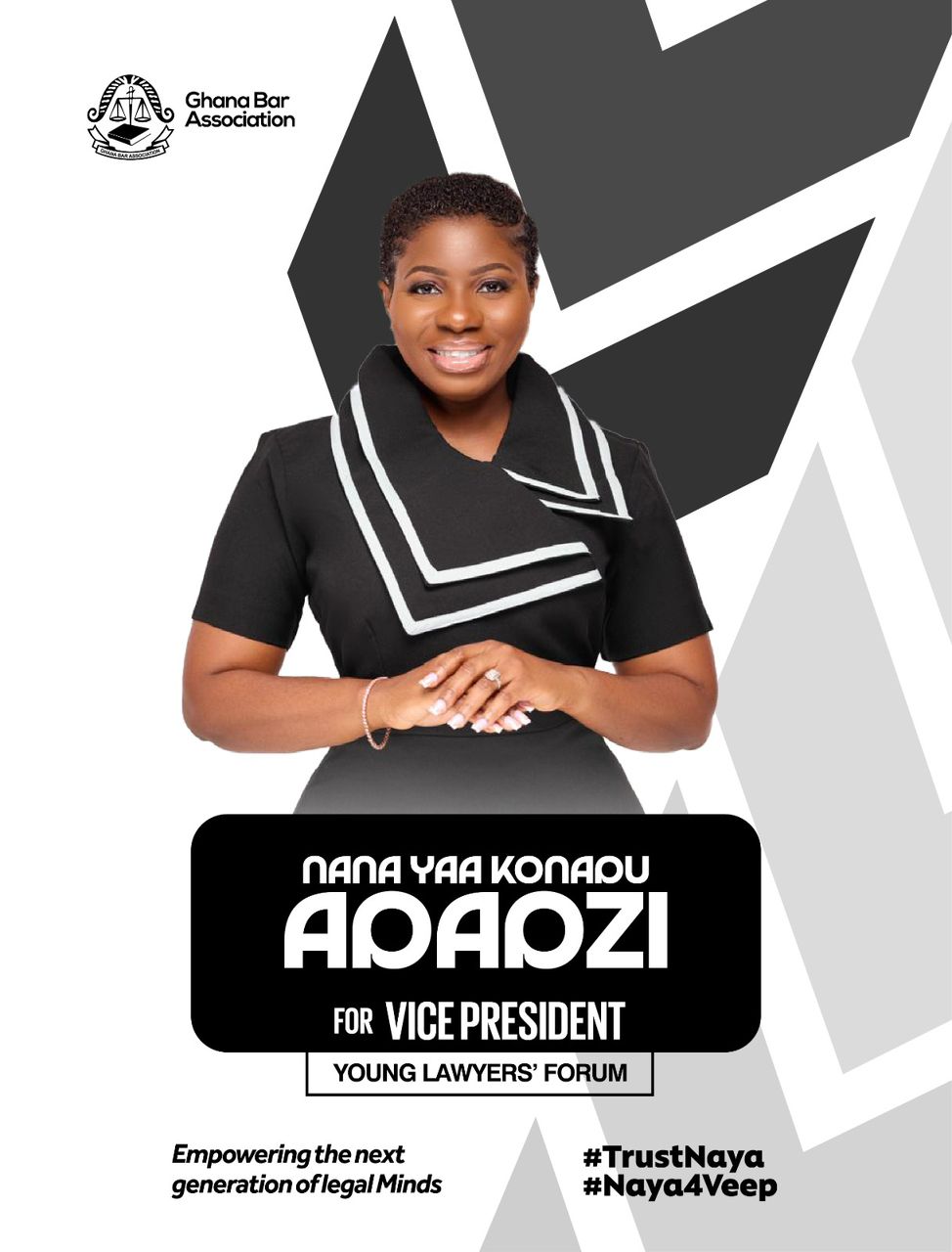 Nana Yaa Konadu Adadzi runs for Vice President of GBA Young Lawyers' Forum