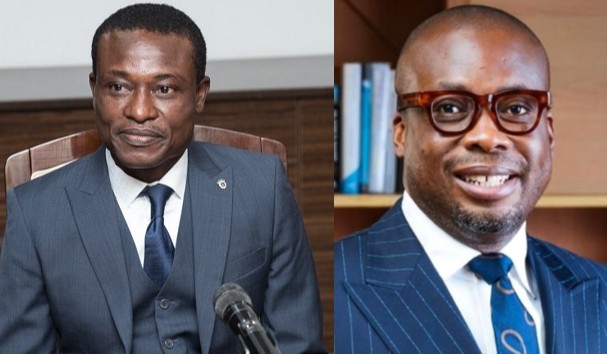 DOCUMENTS: OSP notice of property declaration to Paul Adom-Otchere, his response and Judicial review against notice